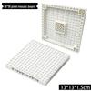 Lego-Compatible 16x16 Brick Plate Base with Holes for Creative Assembly