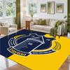 Everton Football Design Crystal Velvet Rug Soft Decorative Mat for Bedroom Entrance