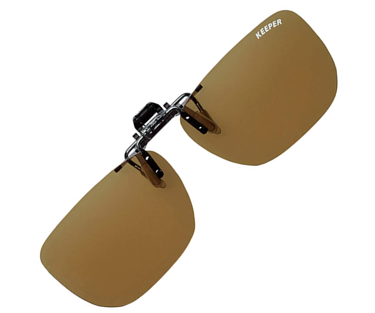 

Made in Japan Polarized Fits Over UV Ultra Keeper [cliponkeeper] Clip-on Sunglasses, Glasses, Protection, Lightweight, Flip-Up, Large, Stylish, L.BR