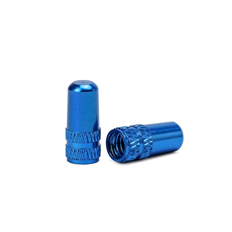 Fahrrad Französisches Luftdüsenkappe, Rennrad Mountainbike Schönes Mund Luftdüsenkappe, Reifenventilkappe Aluminiumlegierung Staubschutz