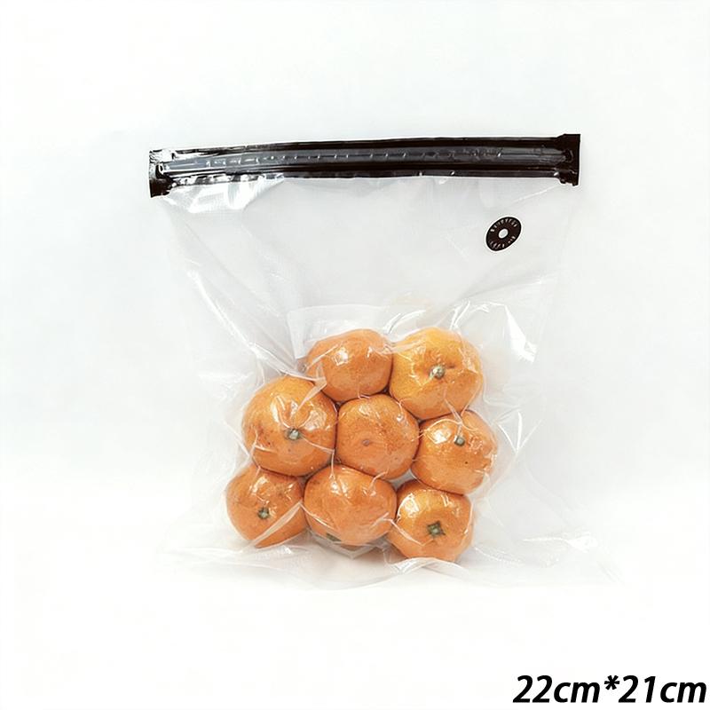 Reusable Vacuum Sealer Bags With Ziplock Bpa-Free Food Storage Bags For Sous Vide Meal Prep And Freezer