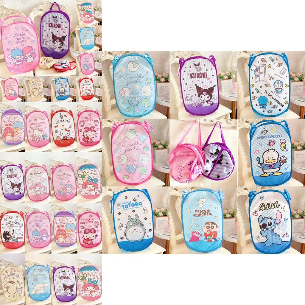 Large Laundry Bag Featuring Adorable Sanrio Characters For Kids**