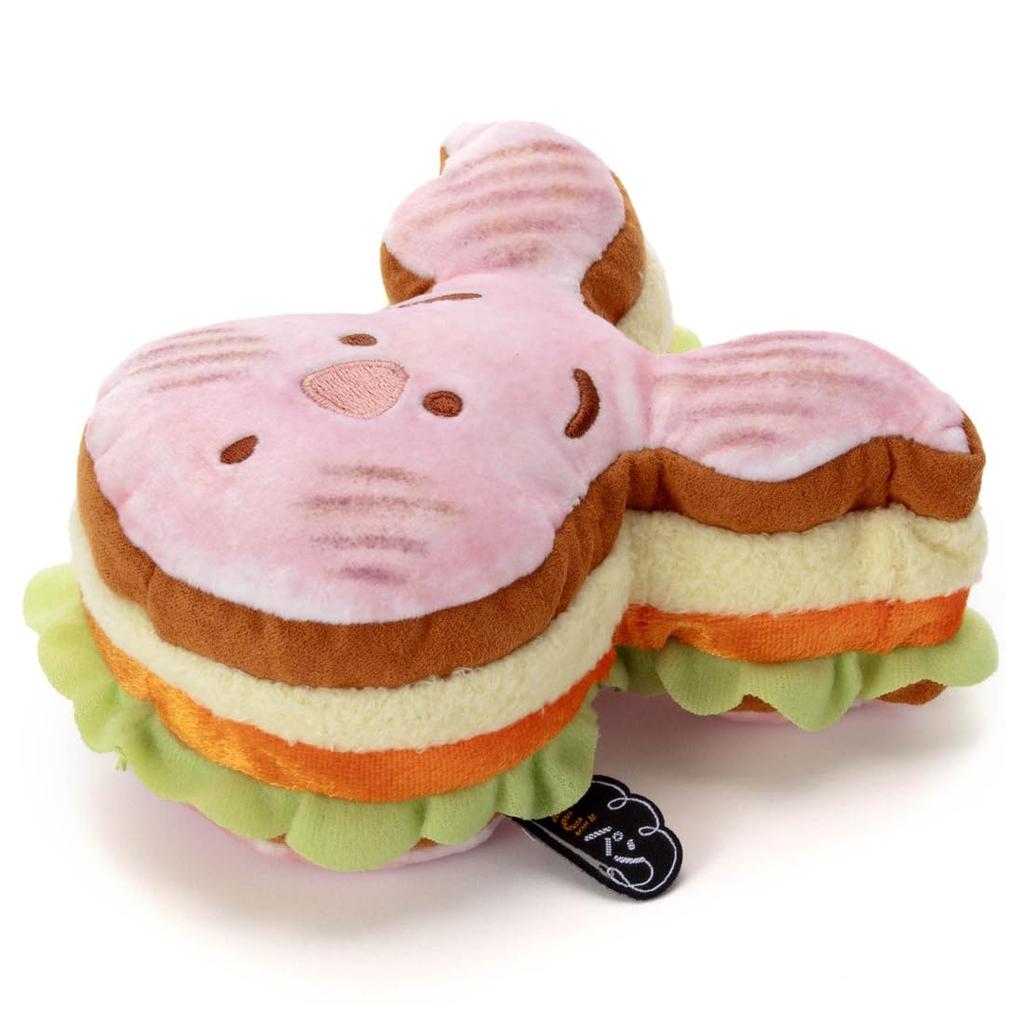 Disney Character Nui Pan Plush Toy S Sandwich Piglet Plush Toy Approximately 13cm Tall