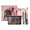 1 Set 40 Color Eyeshadow Palette Mascara Eyeshadow Brush Eyeliner Eyebrow Pencil Combo Set Beginners Shading Contouring Full Face Eye Make Up Tool