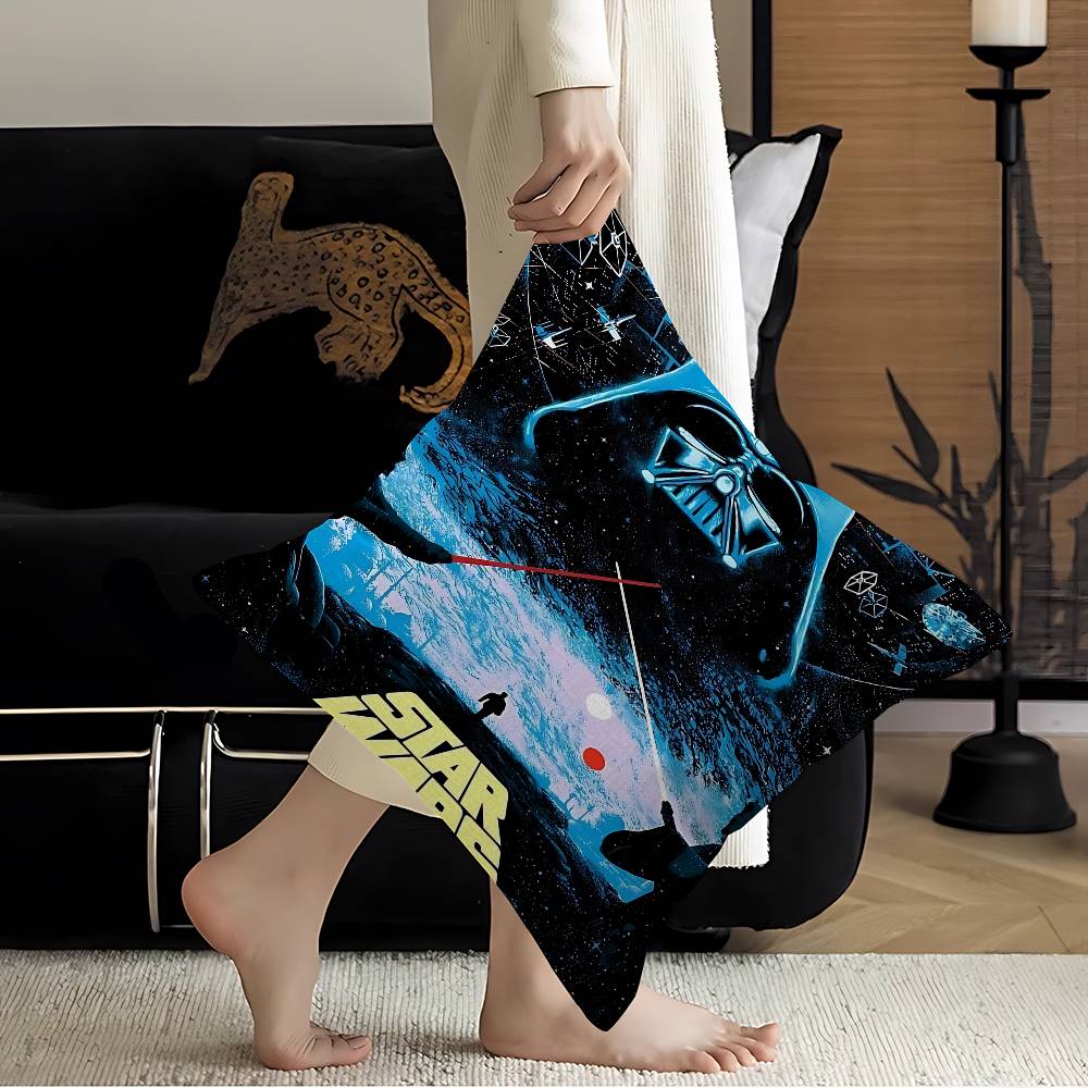 

S-Star W-Wars DIY Липка Подушка Подарунки Меблі для Дому та Офісу Спальня Диван Автомобільний Чохол для Подушки 45x45см 12x12Inch