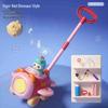 Electric Bubble Blowing Airplane Walker for Kids with Sound & Light Effects