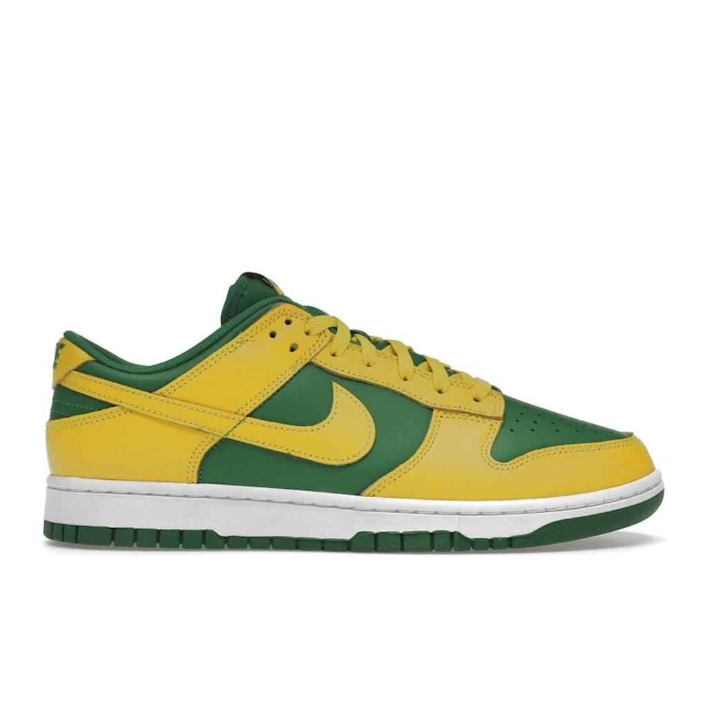 Nike Pánské tenisky Dunk Low Reverse Brazil Žlutá Jablečně zelená Bílá DV0833-300