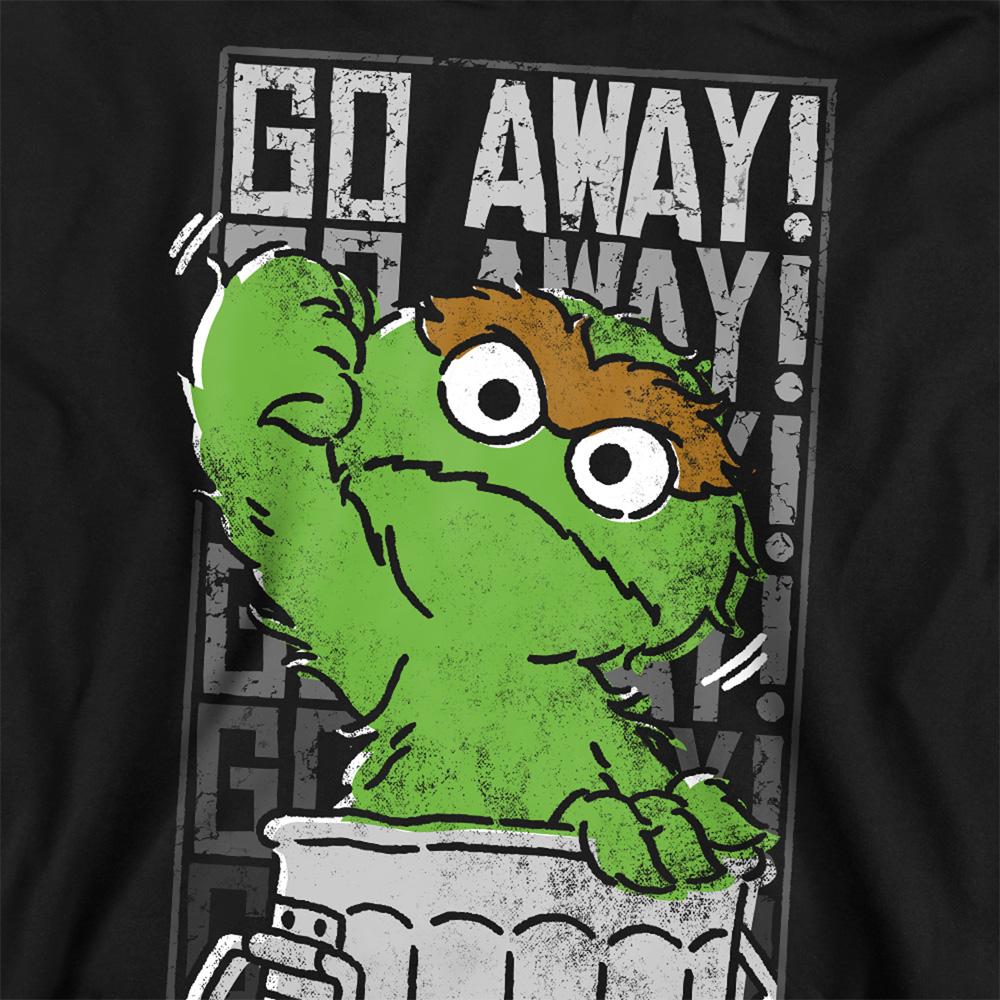 Sesame Street Unisex Adult Go Away Sweatshirt