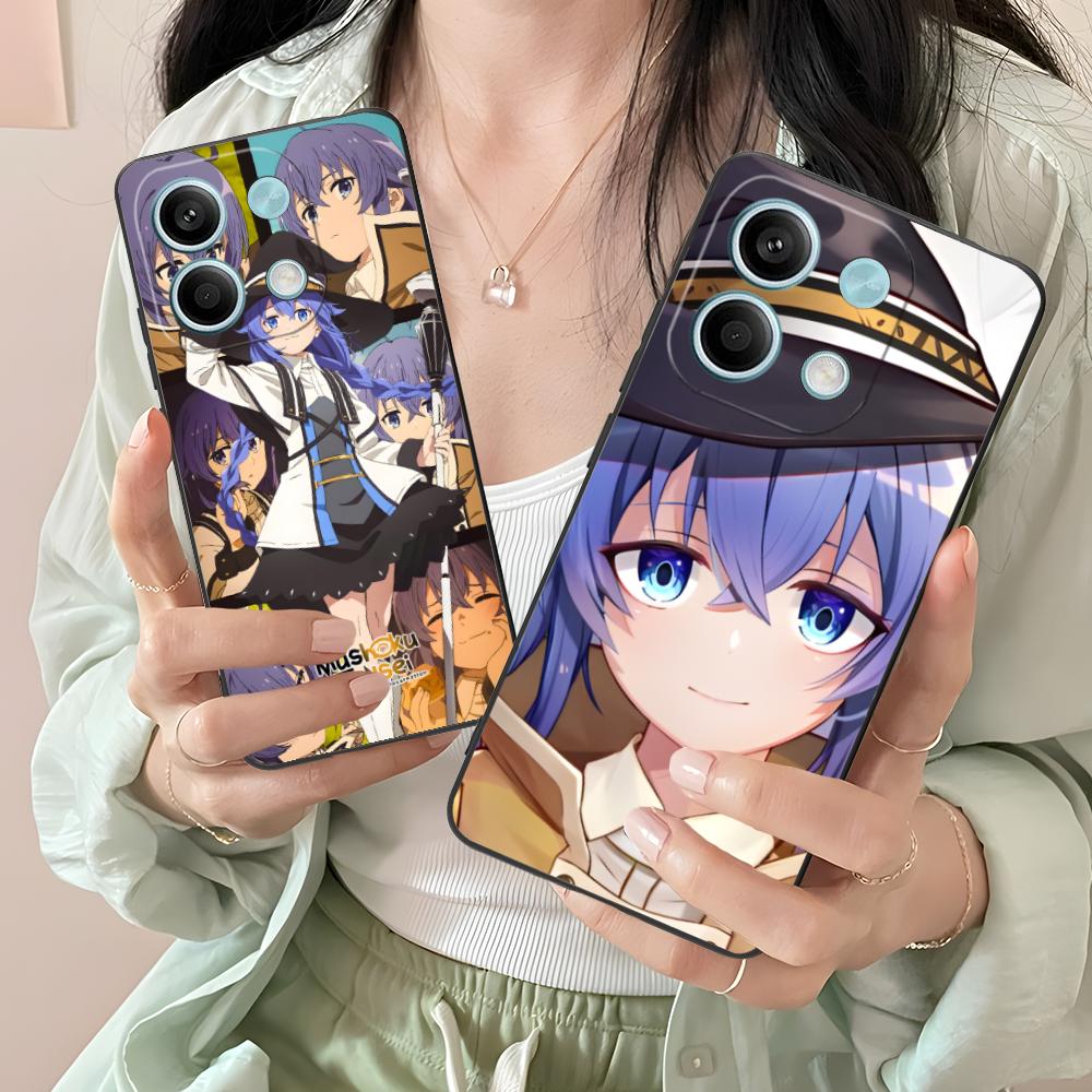 Mushoku Tensei Roxy Mobile Phone Case for Xiaomi Redmi 15 14 13 12 A5 3 2 1 C Plus 4G 5G Colorful Printing Cover Cover Pretty
