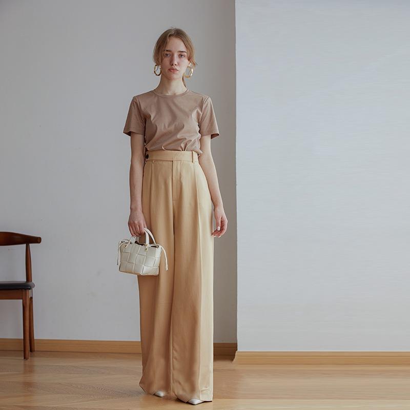 Leather woven handbag substitute square vegetable basket bag OEM niche shoulder messenger bag ODM