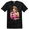 Madonna Era Material Girl Pop Star Ritratto Maglietta Rosa Glamour Tee Regalo Fan
