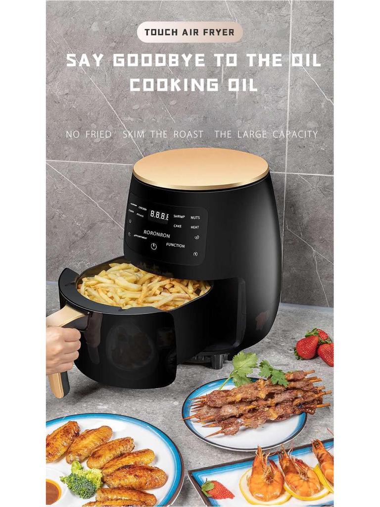 Large Capacity Touchscreen Multi-Function Air Fryer for French Fries and More