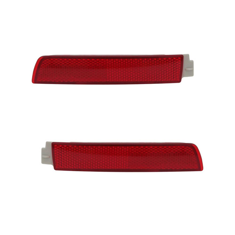 Pair Rear Bumper Reflector Light Covers For Nissan Sentra 2013-2018 265605C000