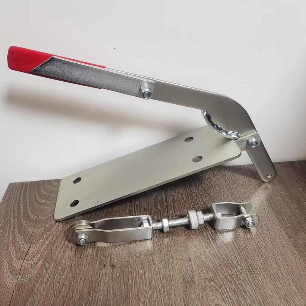 Trailer handbrake accessories Australian style trailer accessories Punch press brake bottom plate красный