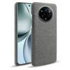 For Realme 14 Pro+ 5G Phone Case Cloth Texture Anti-Scratch Protective PC Back Cover