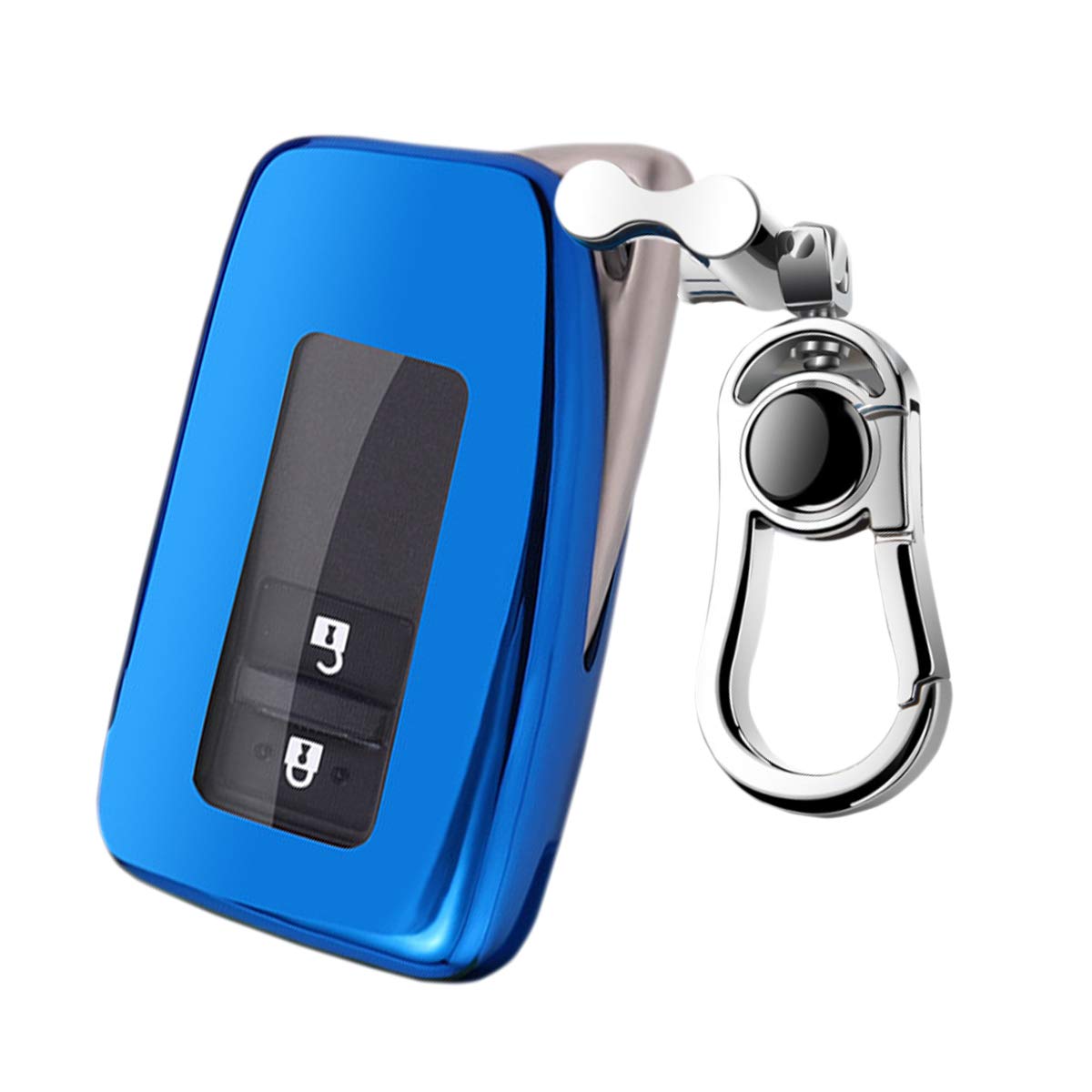

(PELKERDR) Lexus RX RC IS GS NX LX Эксклюзивный Премиальный Чехол для Ключа Крышка Ключа синий