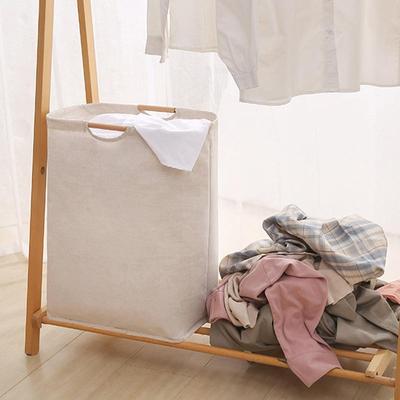 Rectangular Laundry Basket Versatile Bathroom Laundry Basket Foldable Laundry Basket Compact Decorative Basket Toy Storage