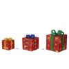 Christmas LED String Lights Gift Set: 3-Piece Decoration for Festive Party Atmosphere