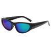 Latest Sports Steampunk Millennium Style Sunglasses Female Punk Goggle Designer Sun Eyewear Male Silver Mirror Sun Eyewear Stylish UV Protection 400