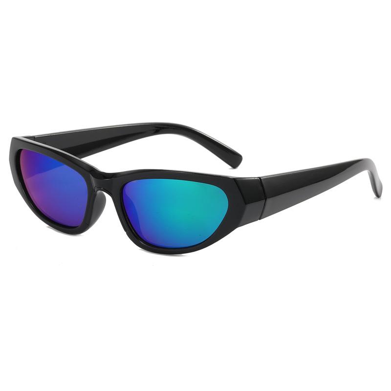 Latest Sports Steampunk Millennium Style Sunglasses Female Punk Goggle Designer Sun Eyewear Male Silver Mirror Sun Eyewear Stylish UV Protection 400