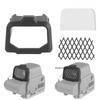 Optical Sight Protective Cover for EOTECH Series 558 Style Red Dot Lens & Mesh Shield Guard for Airsoft Reflex Scope Protection