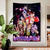 Kpop XG Group Hanging Bohemian Tapestry Hanging Tarot Hippie Wall Rugs Dorm Japanese Tapestry