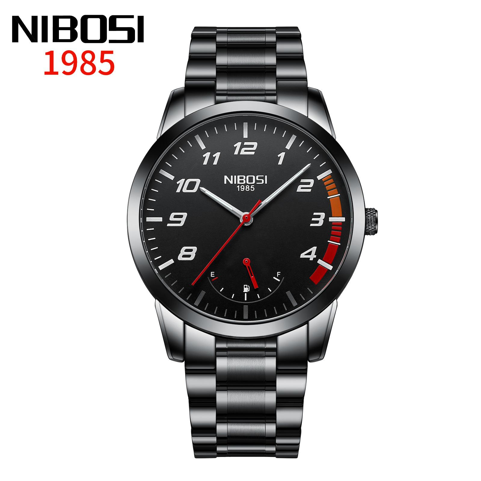 Simple, Personalized, Men S Watch, Solid Steel Belt Butterfly Double Snap, Quartz Watch For Men