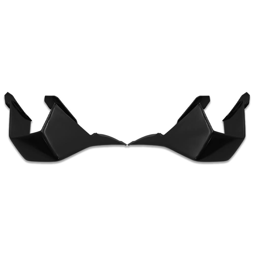 For Honda CBR 250RR cbr 250rr Motorcycle Front Spoiler Downforce Deflector Front Beak Spoiler Winglet Spoiler Aerodynamic чёрный