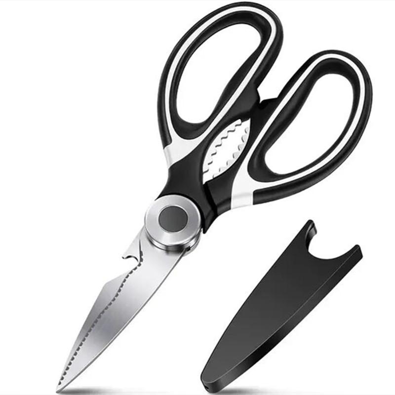 

Бытовые кухонные ножницы Пищевые кухонные ножницы из нержавеющей стали Кухонные универсальные ножницы