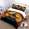 Pumpkin Scarecrow, Bats, Moon. Bedding Sets Duvet Cover Sets Duvet Covers Pillowcases(1* Duvet Cover 2* Pillowcases Without Duvet Insert)