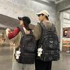 Schoolbag1011 new casual large-capacity backpack to reduce the burden of spine protection, junior high school student schoolbag, commuter travel