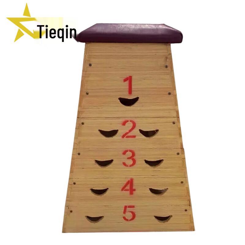 Iron Qin 5-Section Wooden Plyometric Jump Box