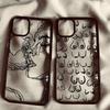 Coques Esthétiques Pour iPhone 14 Coques Pour Iphone 16 11 13 Pro Max 12 Pro XR 7 8 SE X Xs Plus 13 Mini Art Imprimé Seins TPU Funda