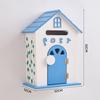 Wood Wall Mounted Mailbox Kindergarten Post Box Sturdy Functional 22x12x32cm Collection Box Decorative Outside Suggestion Box