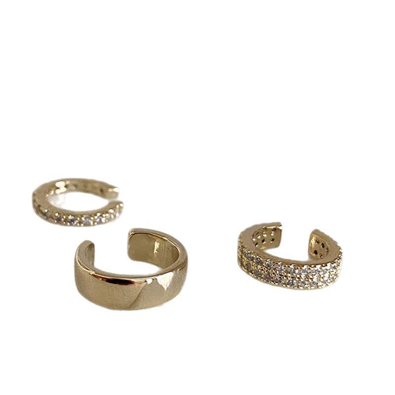 Niche Design Retro Ear Cuff: No-Pierce, Versatile, High-End Women's Earrings