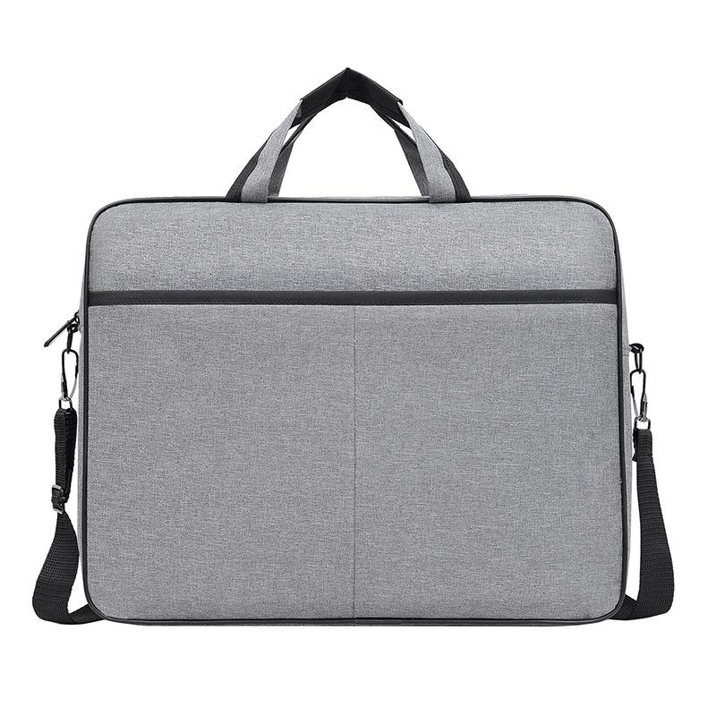 

TS JYL laptop bag,Large Laptop Handbag Business Meeting Crossbody Casual Bag 15/15.6 inches серый