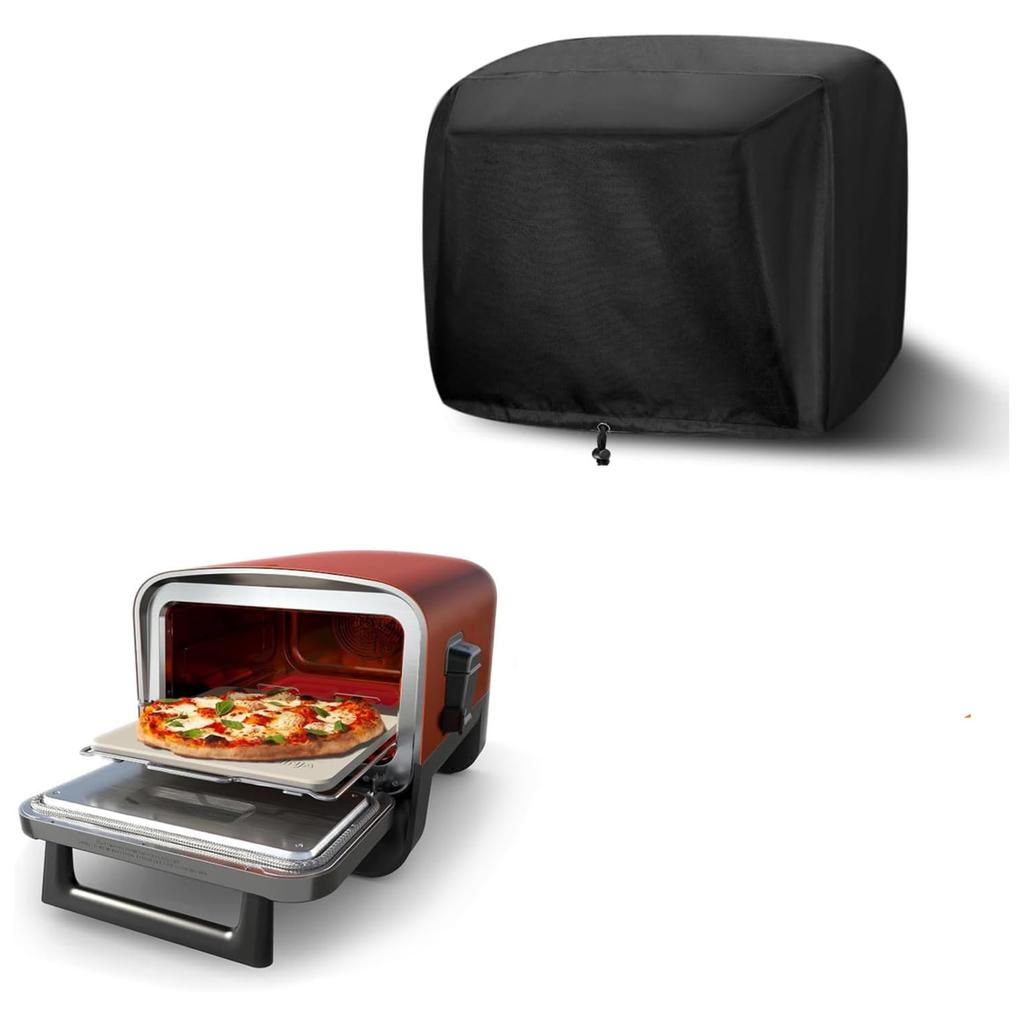 Custom Fit BBQ Cover Pizza Oven Cover Outdoor Cooking Weather Resistant Material Snug Fit Outdoor Cover Bakery