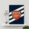 Arsenal Football Club Logo 5D Diy Diamond Painting Round Diamond Diy Frameless Holiday Artwork Suitable For Home Office Wall Decoration
