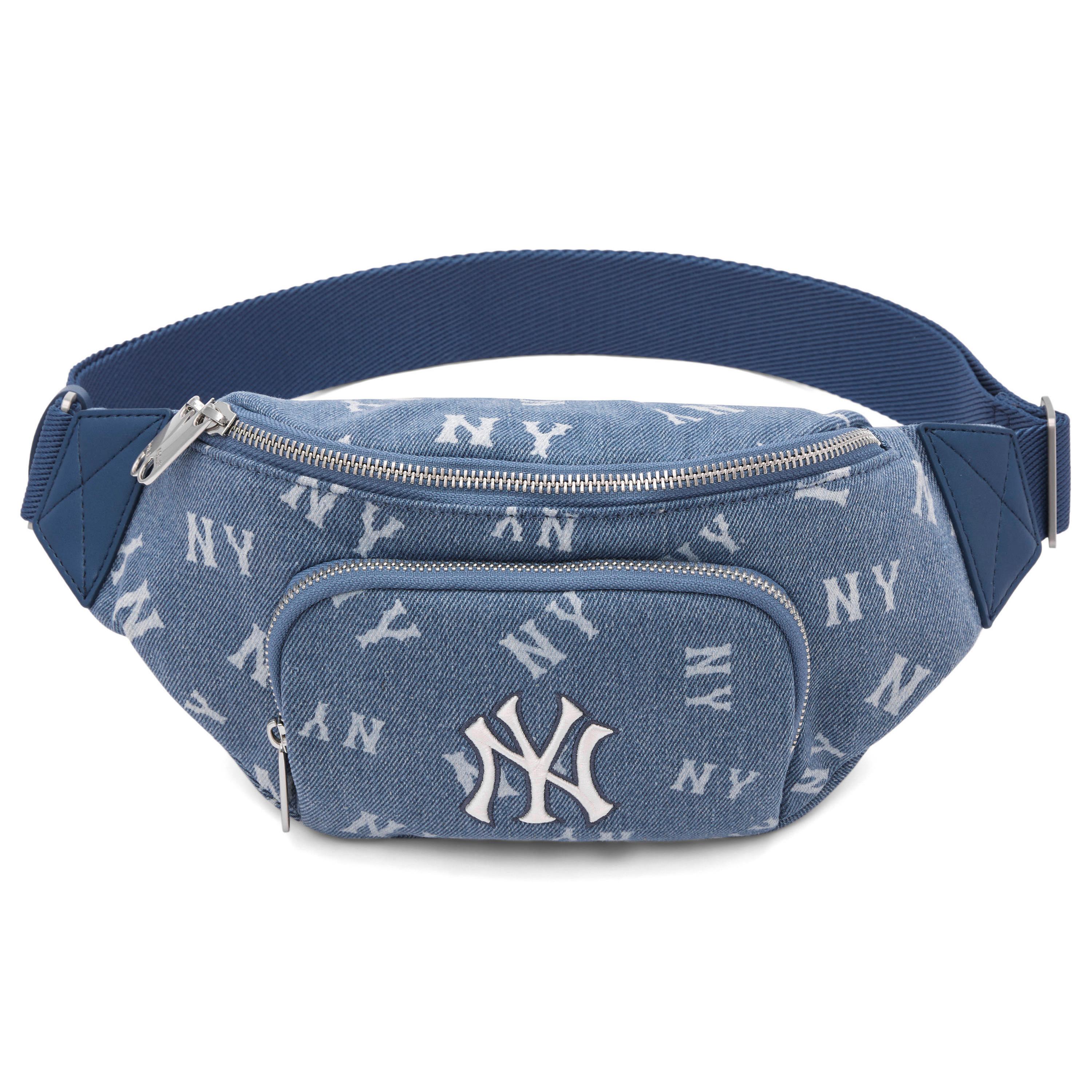 

New MLB 24FW Waist Bag Unisex Blue 3AHSM034N-50INS 34.5*6.6*14.5CM