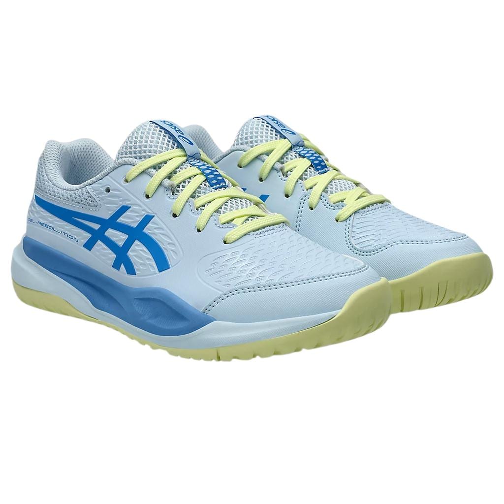 ASICS GEL RESOLUTION 10 Low top Kids' Training Shoes Light Blue Unisex 1044A081-401
