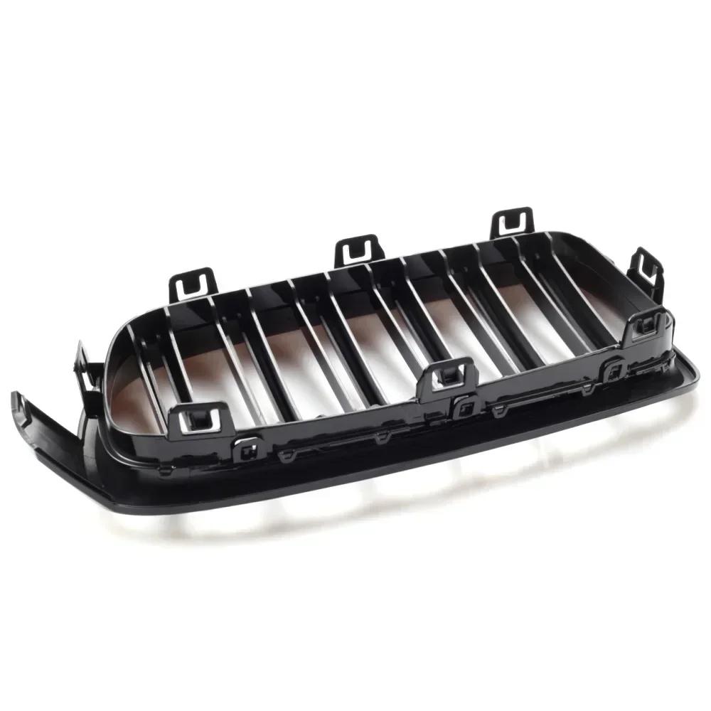 Car Front Grille Racing Front Sport Grill Gloss Black Double Slat Kidney Grille For BMW 3-Series F30 F35 2012-2019