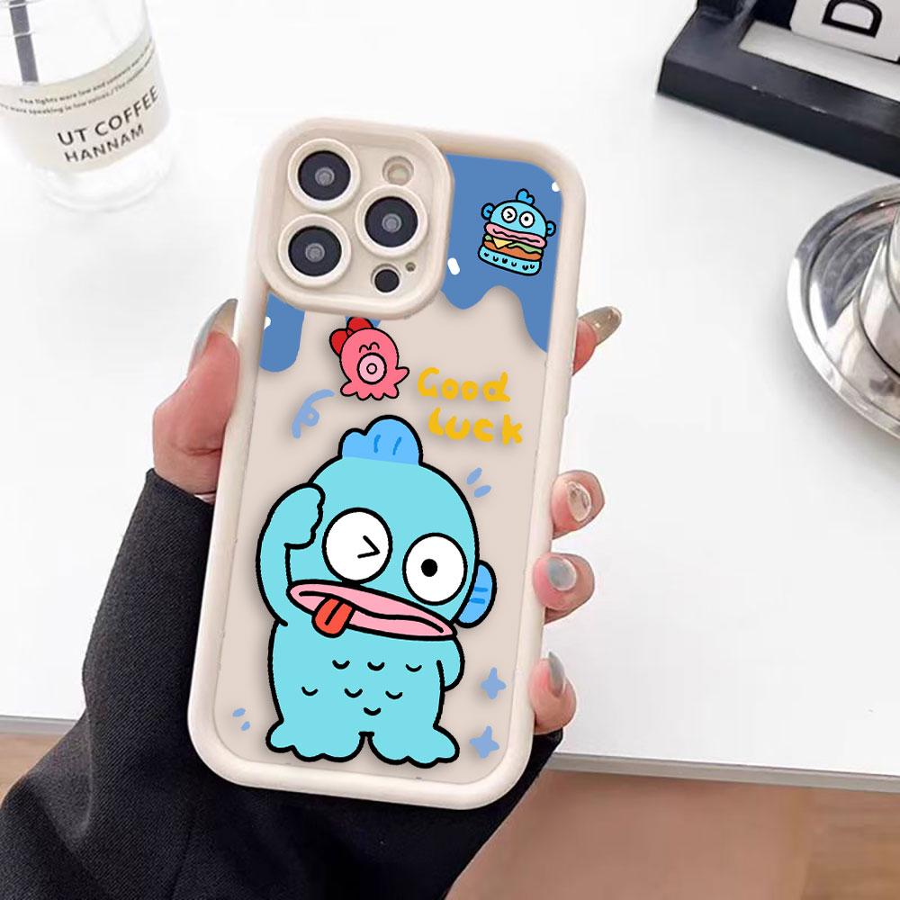 Cartoon H-Hangyodon Phone Case For iPhone 15 14 13 12 11 16 XS Max X XR SE 7 8 6 6S Plus Shock16of Silicone Case Funda Shell