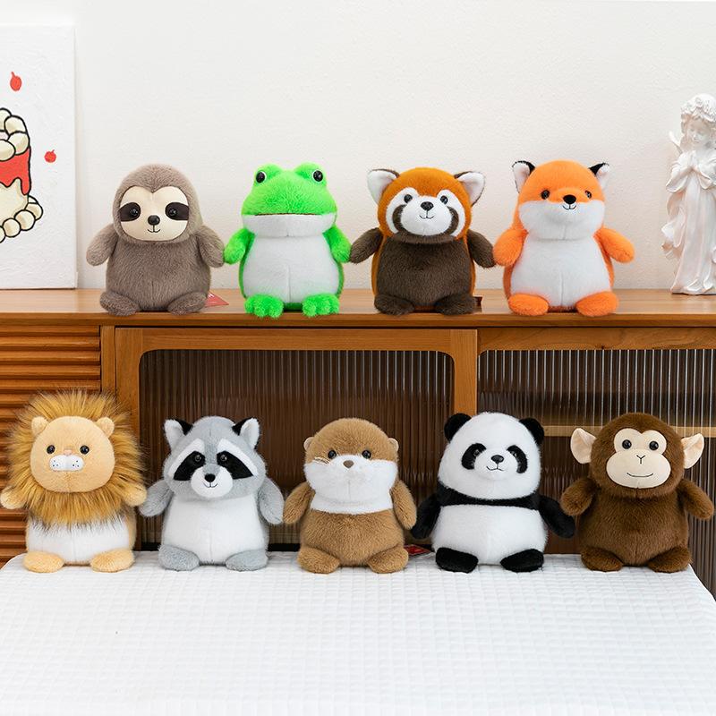 New Cute Fat Fat Family Plush Toy Elephant Capybara Doll Doll Boutique Grabbing Birthday Gift