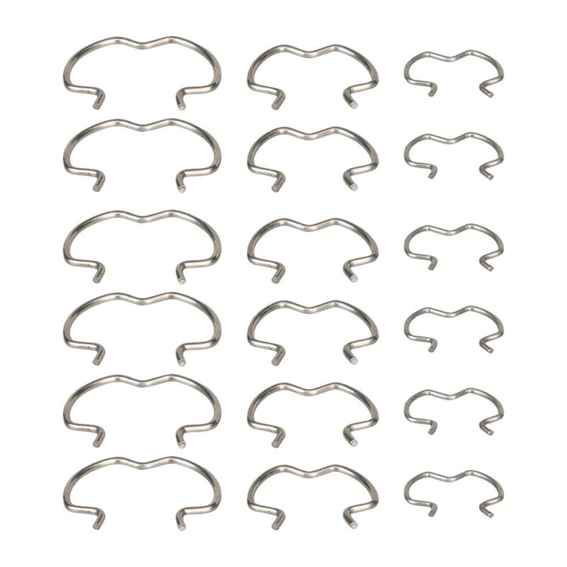 

18Pcs 800-801 6-3/8Inch.6-1/2Inch.6-5/8Inch Quick Connector Clips Retaining Transmission Cooler Line Clips