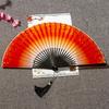 Chinese Ancient Style Han Dynasty Folding Fan 8-Inch Portable Men's Fan 26cm Female Silk Raw Silk Dance Classical Folding Fan