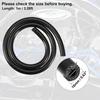Universal Car Silicone Vacuum Tubing Hose Line Black ID 8mm 3.28ft Pack of 1