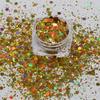 Holographic Cosmetic Christmas Decorations Chunky Glitter Nail Iridescent Flakes Sparkles Face Body Hair Nail  Glitter Sequins