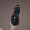 Summer Platform Roman French Beautiful Bag Head Sandals Women Wear Fashion with Skirts 2025 New Beach Shoes