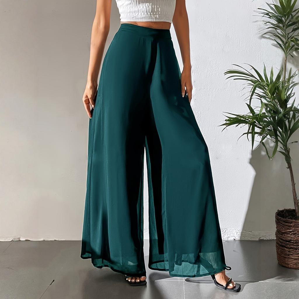 Women's Straight Pants Fashion Casual Pants Nine Point Harlan Pants