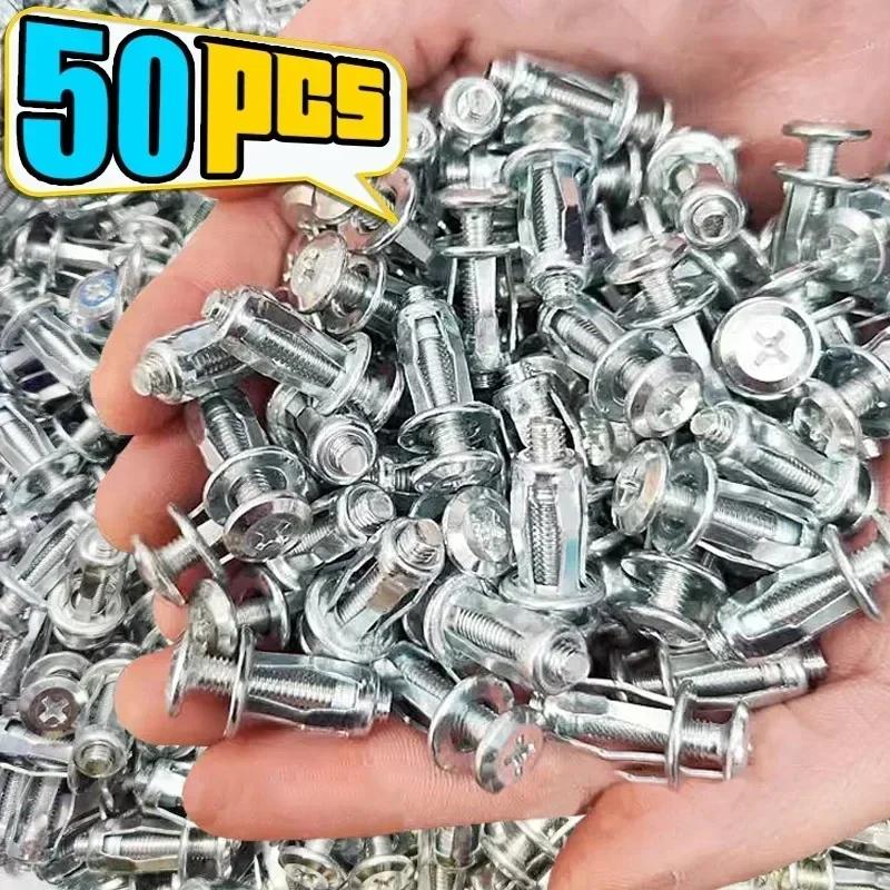 M4 M5 M6 Jack Nuts Petal Screws Metal Rivet Nut Expansion Plugs Anchors Lock Bolt Nut Fixing Screw Rivetnut Clamp Wall Fasteners